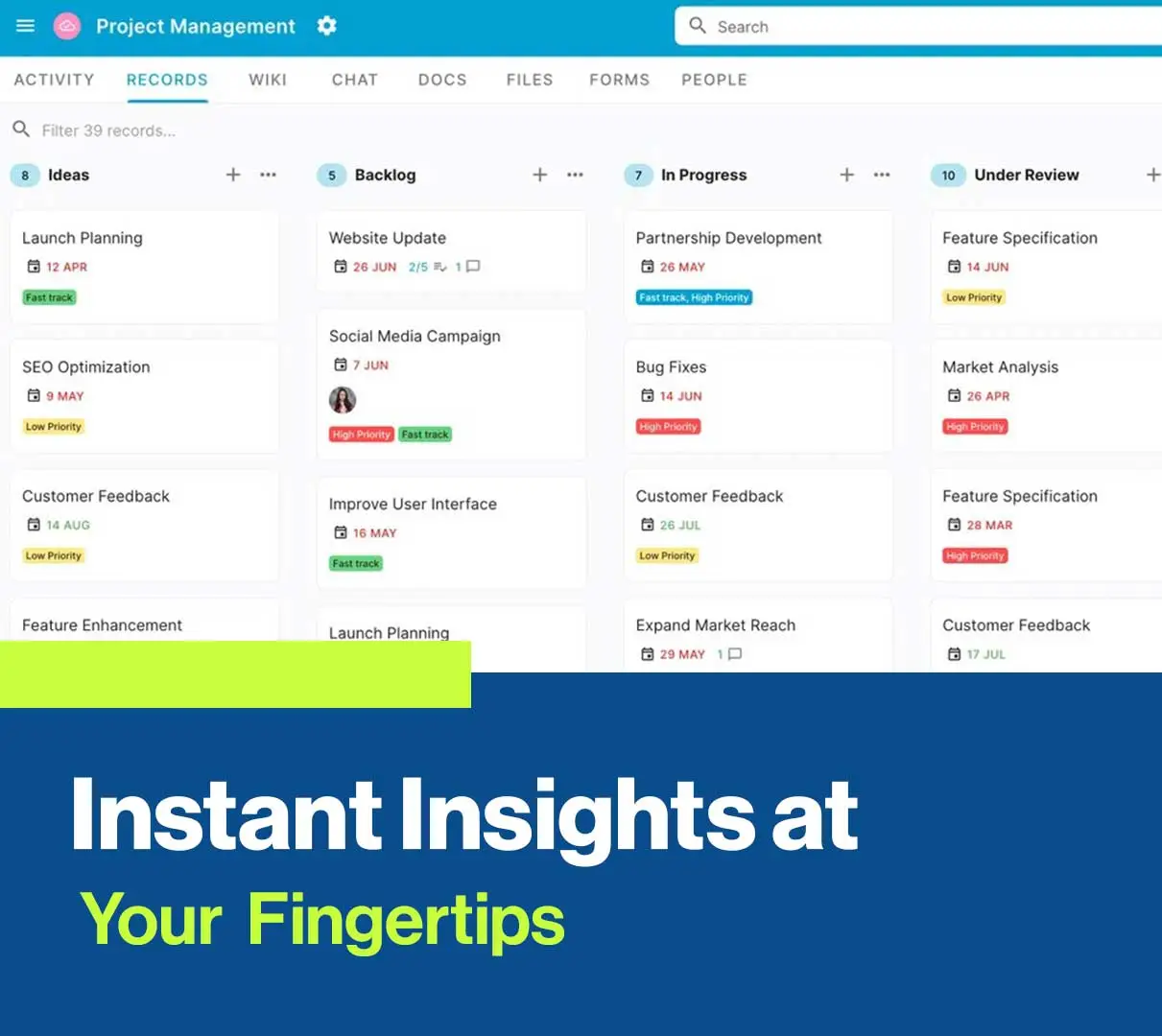 Instant Insights at Your Fingertips