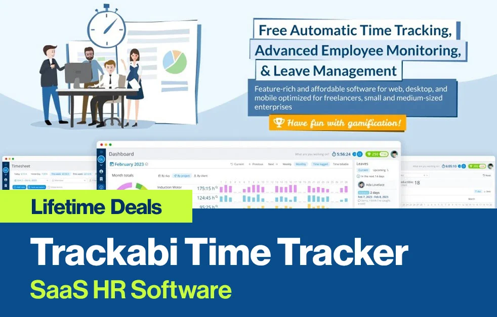 Trackabi Time Tracker SaaS HR Software