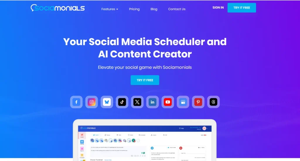 Sociamonials Lifetime Deal Review screenshot displaying viral giveaway features
